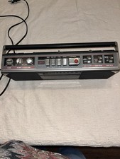 Vintage Boom Box Cassette Tape Player Speakers On Point Clear Sound