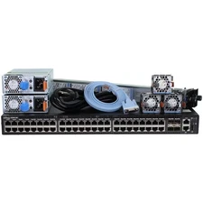 Dell Networking S3048-ON 48P 1GbE 4P SFP+ PSU-I/O 2 PSU Switch (Rails)