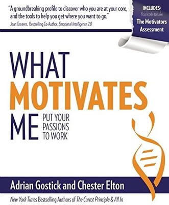 WHAT MOTIVATES ME: PUT YOUR PASSIONS TO WORK By Adrian Gostick & Chester Elton