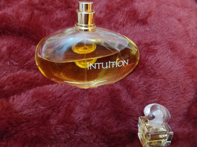 #ad #ad INTUITION by Estee Lauder 100 ml 3.4 oz Eau de Parfum Spray And 4ml Bottle $98.50