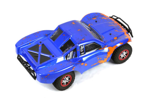 Custom Body Muddy Orange Blue for Traxxas Slash 1/10 Truck Car Shell Cover 1:10 - Picture 7 of 7