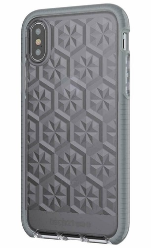 Tech21 Evo Gem Hardshell Case For iPhone X & XS - Grey - Picture 3 of 7