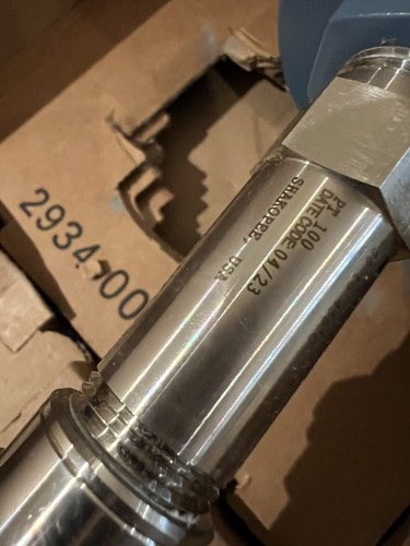NUOVO Rosemount 214C RTD Sensore di temperatura 214CRTSMB1S4E0122SLW -50 a 450 oC - Foto 9 di 10