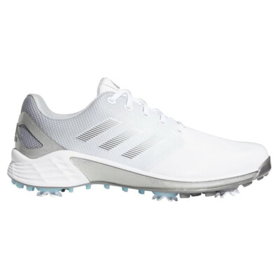 NEW Mens Adidas 2021 ZG21 Golf Shoes White / Silver / Grey 7 M | eBay
