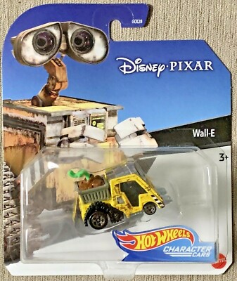Hot Wheels 2019 Character Cars PIXAR Wall-E #GGX59 1:64 Scale