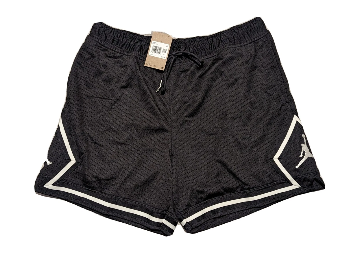 Nike Jordan Essentials Diamond Mesh Basketball Shorts Black Mens XXL DM1367 010