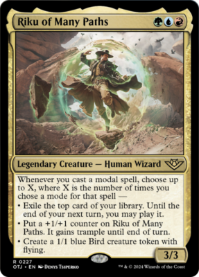 Riku of Many Paths [Outlaws of Thunder Junction] Magic MTG