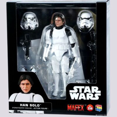 MAFEX Nr. 258 Star Wars Han Solo Stormtrooper Verkleidung Actionfigur Japan K...