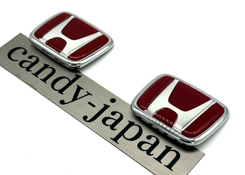 Honda Genuine Front Rear Emblems Badges Set Integra DC2 Type-R ITR 75700-ST7-Z00 - Picture 14 of 24