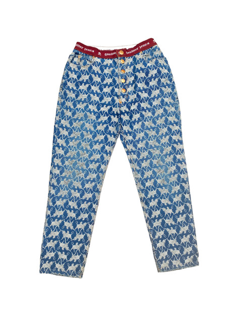 Jean Paul Gaultier  FW 1994 «  Le Grand Voyage »  Pegasus Denim Jeans