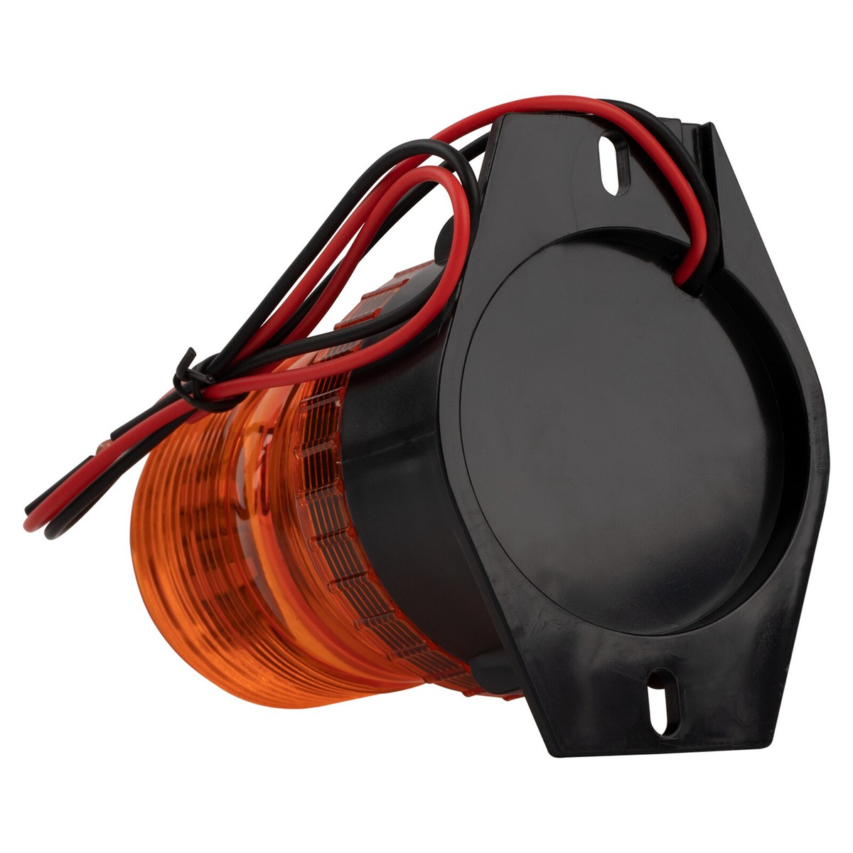 30-SMD LED Strobe Beacon Light – Amber, Waterproof IP67, Magnetic/Bolt Mount For Forklift, Truck, Rooftop