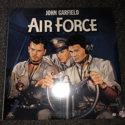 AIR FORCE (Laserdisc) 2-Disc REMASTER 1999 LATE RELEASE John Garfield SEALED NEW