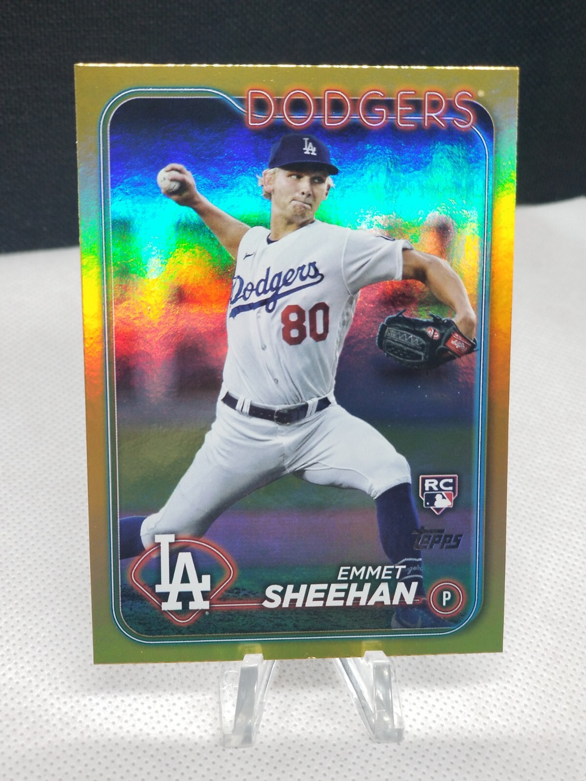 2024 Topps Series 1 EMMET SHEEHAN Gold Foil Rookie RC #283