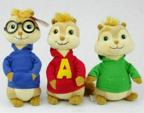 Alvin and the chipmunks on sale plush toys