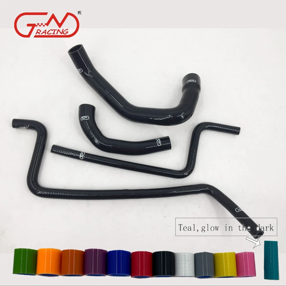 Kit de manguera de calentador de agua radiador de silicona Fit 1997-2006 Jeep Wrangler TJ 4,0 L LHD Foto 2 de 4