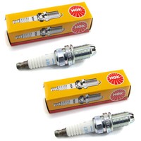 ZüNdkerze 2 X BKUR5ET-10 Ngk FüR Audi A4 Skoda Fabia Vw Passat Mercedes Vito