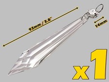 Cut Glass Crystals Chandelier Droplets Wedding Drops Beads Light Spare Parts New