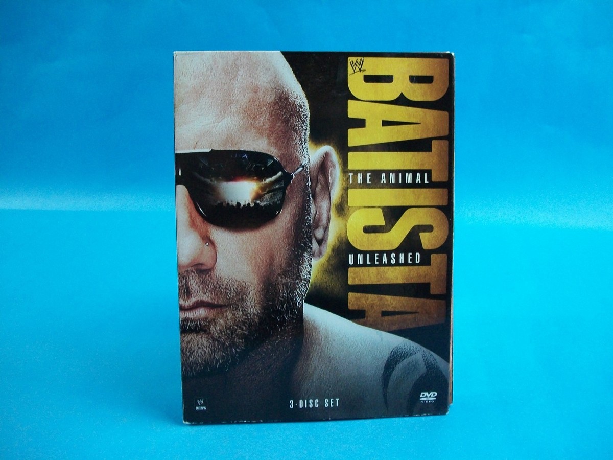 WWE Batista The Animal Unleashed 3 Disc DVD Collection | eBay