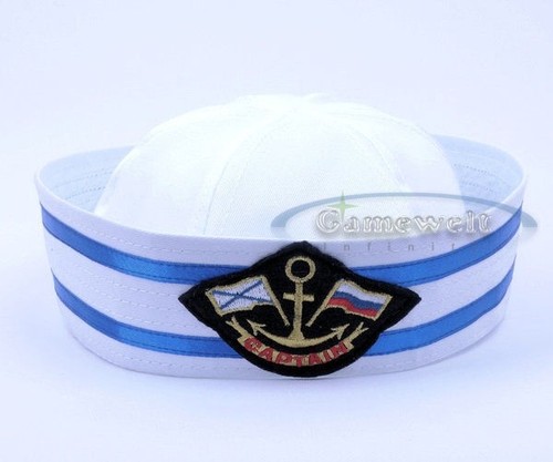 Captain Sailor Hat Popeye Gob Gilligan 