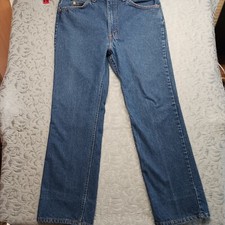 Vintage 90's Orange Tab Levis 517 Jeans Size 36X30 Blue Made In USA