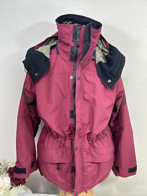 Capp3l Ride Ultrex Snowboard Skiing Red Maroon Jacket