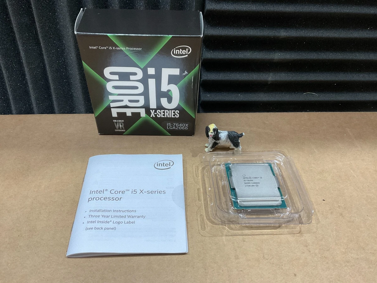 Intel Core i5-7640X Processor Model Single Core Processors 4 for