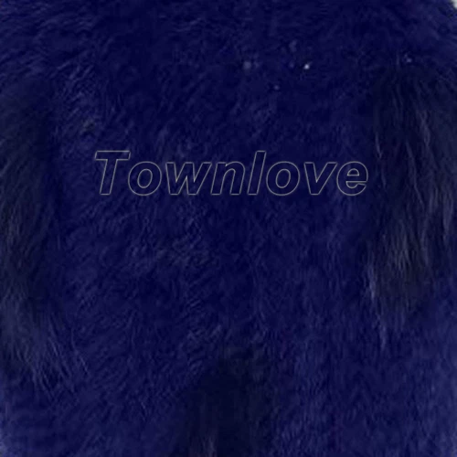 Abrigo cálido tejido a mano 100 % piel de conejo real para mujer Prendas exteriores Informales Prendas para el torso Chaqueta Foto 4 de 4