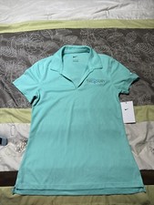 Nike Damska koszulka polo Aqua Tresury