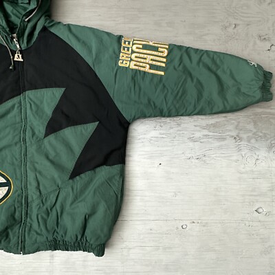 Vintage Distressed Logo Athletic Green Bay Packers Shark