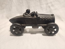 Vintage Cast Iron 1920's to 1930's A.C. Williams Boat Tail Racer Racing Toy Car