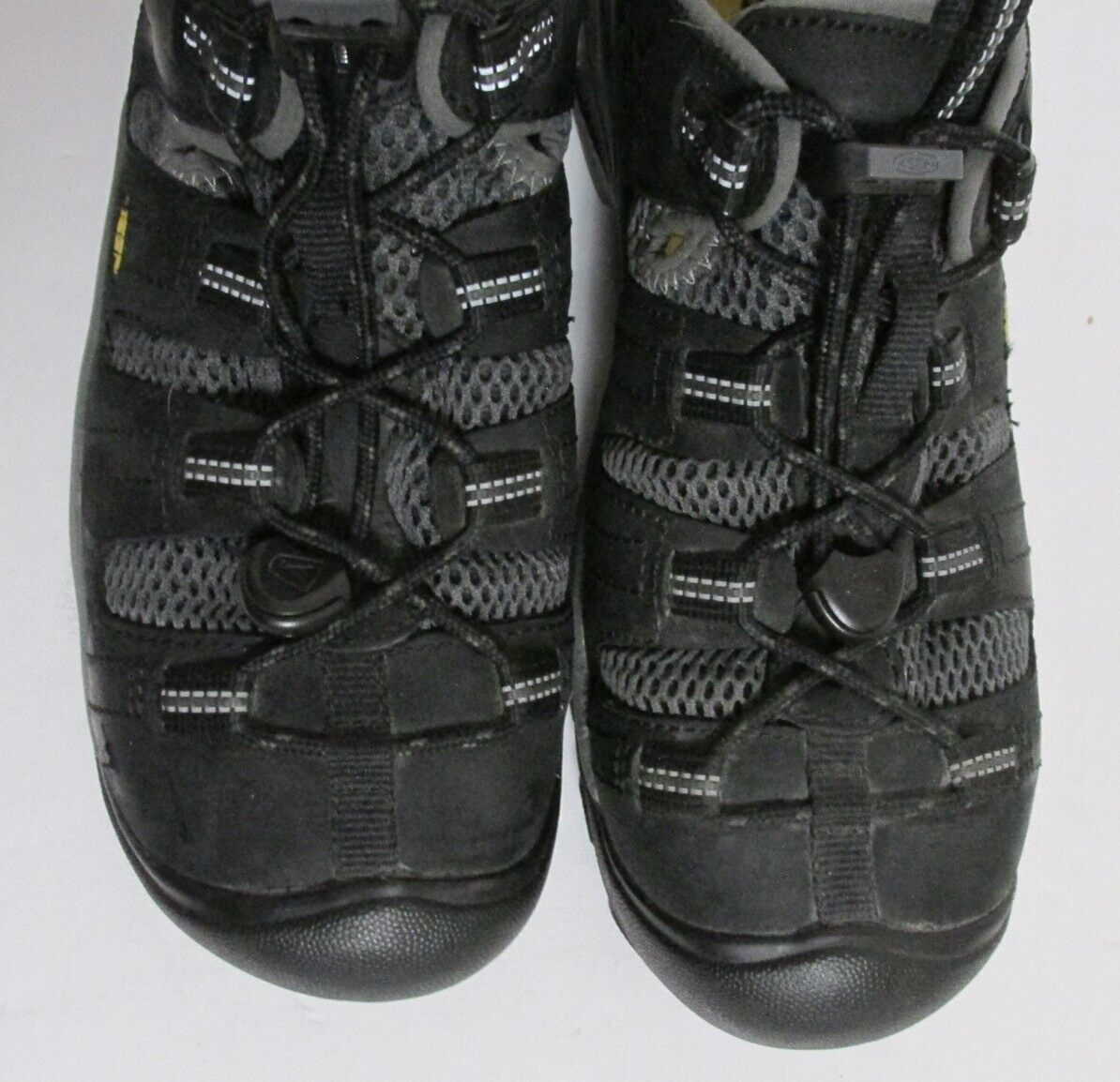 Scarpe da lavoro escursionismo uomo Keen Steele Toe nero grigio taglia 9 1 2D