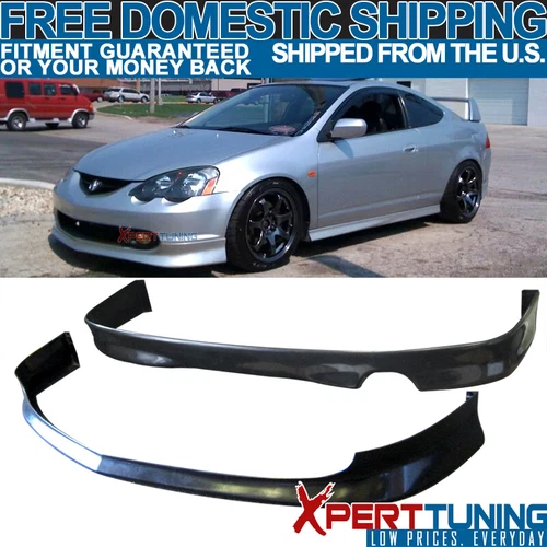 Fit 02 03 04 Acura RSX Type-S Front Rear Bumper Lip Spoiler Diffuser PU