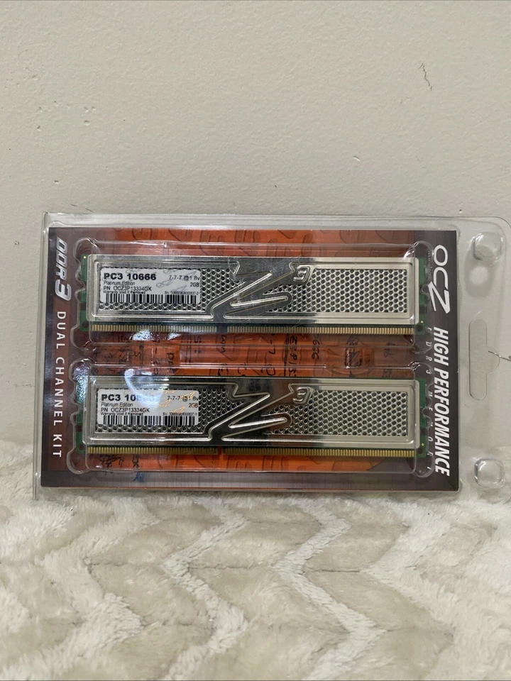 OCZ Technology 4GB (2x2GB)  OCZ3P13334GK PC3-10666 DDR3 1600MHz Desktop Ram - Image 4 of 4