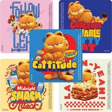 20 Garfield Stickers Party Favors Teacher Supply rewards Cattitude