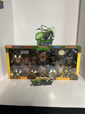 NECA: TMNT  | Punk Disguise Turtles |  Haulathon 4-pack Target Exclusive | NEW