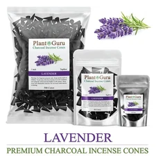Lavender Charcoal Incense Cones 1" TOPFLOW Bulk Wholesale For Burner Holder