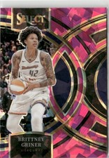 2023-24 Panini Select WNBA Premier Pink Ice Brittney Griner Phoenix Mercury #137