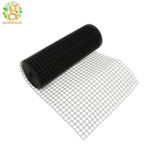 24In×50FT Black Dipped Plastic Welding Mesh 1" Hole Mesh Fencing Hardware Cloth - Picture 5 of 12