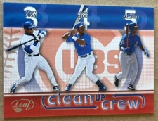 FRED McGRIFF HOF 2003 LEAF CLEAN UP CREW Card #10 NM-MT Condition