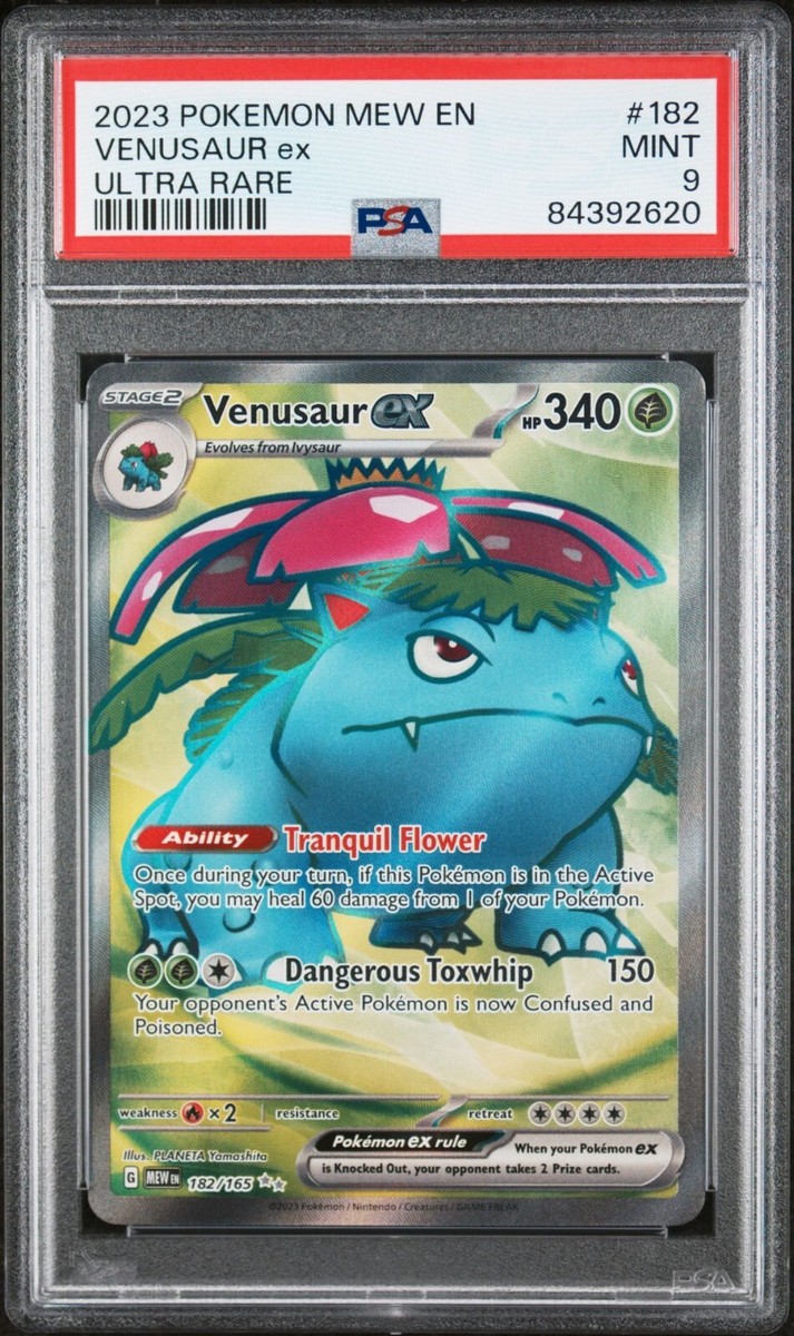 Pokemon 151 Venusaur ex #182 PSA 9 | eBay