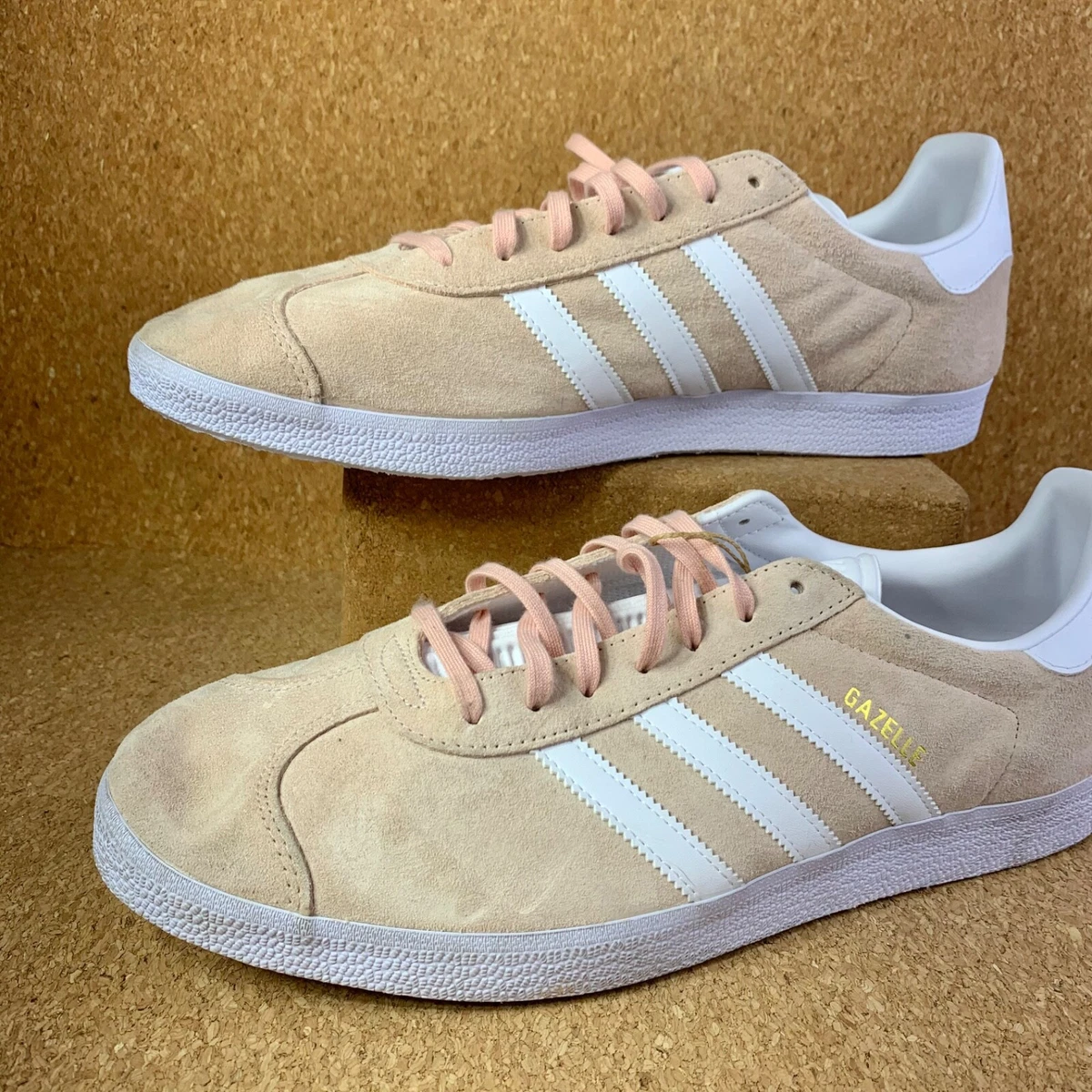 Adidas Gazelle Shoes Men&#039;s Pink Suede Sneakers BB5472 NEW eBay