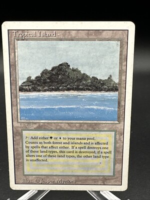 Magic The Gathering Revised Tropical Island