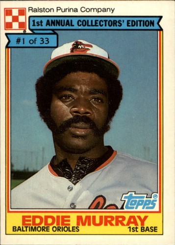 1984 Ralston Purina #1 Eddie Murray - NM-MT | eBay