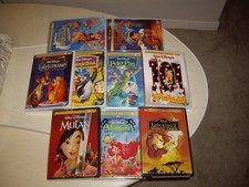 ディズニーアニメーション・ファミリーDVDコレクション39本まとめて追加あり Ultimate Disney Animation Collection (DVD, 1999, 9-Disc Set) for