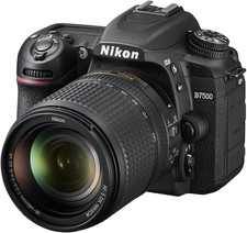 D7500 20.9MP DSLR Camera with AF-S DX NIKKOR 18-140Mm F/3.5-5.6G ED VR Lens, Bla