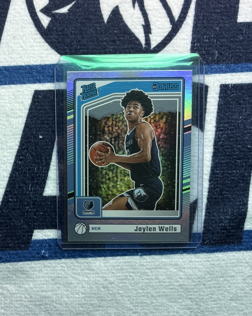 2024-25 Panini Donruss Rated Rookie Jaylen Wells Winter Holo #245 (RC)