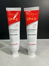 2X YAYASHI SP-6 Super Probiotic Toothpaste Whitening, Halitosis Prevention