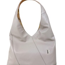 Alviero Martini - Nappa Leather Shoulder Bag, Greige