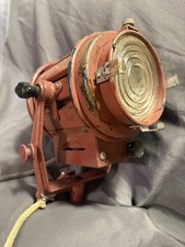 Vintage Mole Richardson 2821 MoleQuartz illuminazione palco faretto funziona b