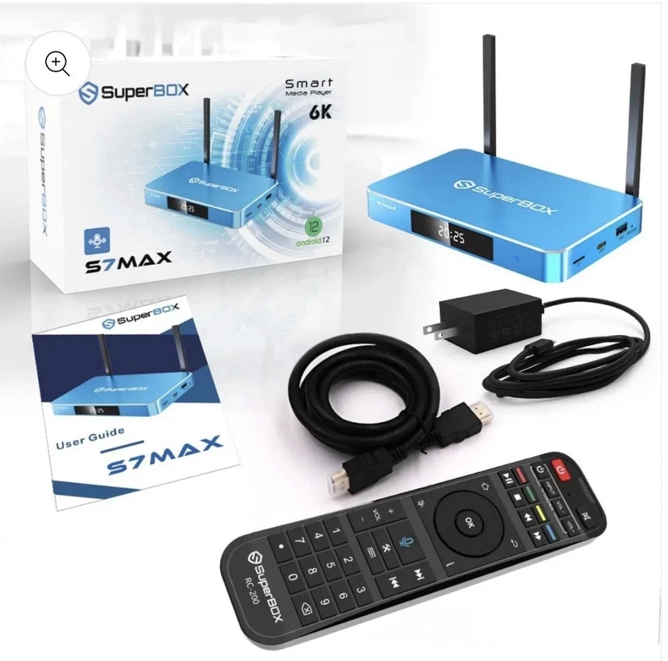 New 2026 SUPERBOX S7 Max - No Fees - Authorized Distributor - Fast Free Ship! - Image 3 of 4